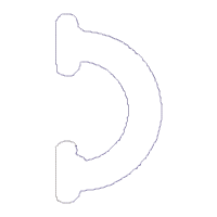 Unicorn Door Ornament - ITH Project - Machine Embroidery Design