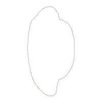 Easter Farmer Bunny Holding an Egg - Vase Ornament - ITH Project - Machine Embroidery Design