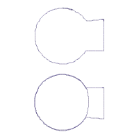 Happy 4th of July Headband - ITH Project - Machine Embroidery Design