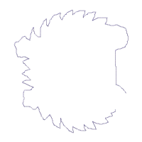 Happy Lion Nursery Ornament - ITH Project - Machine Embroidery Design