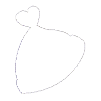 Valentines Snowman Couple Door Ornament - ITH Project - Machine Embroidery Design