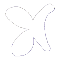 Easter Pajama Boy Vase Ornament - ITH Project - Machine Embroidery Design