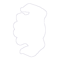 Dog Puppy and Bone Ornamet - ITH Project - Machine Embroidery Design