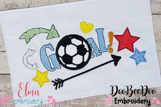 Soccer Goal - Applique Embroidery