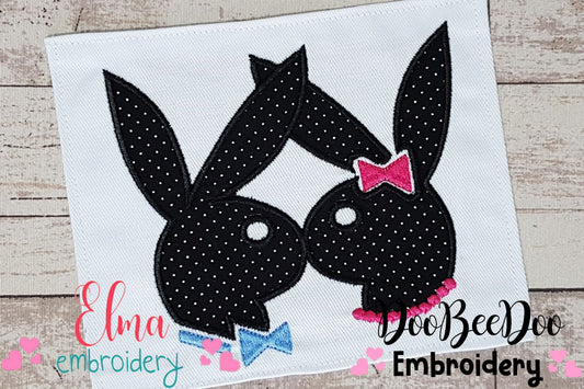 Bunny Couple - Applique