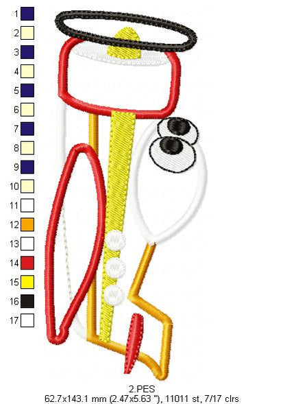 Airplane  - Applique - 6 Sizes - Machine Embroidery Designs