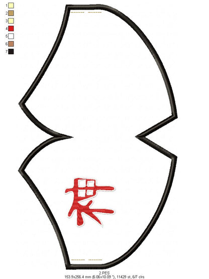 Face Mask God - ITH Project - Machine Embroidery Design