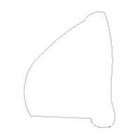 Christmas Bear Ornament - ITH Project - Machine Embroidery Design