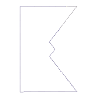 Envelope Be Mine Ornament - ITH Project - Machine Embroidery Design