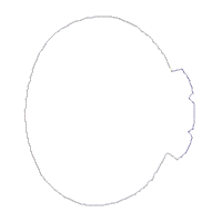 Halloween Skull - ITH Project - Machine Embroidery Design