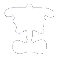 Halloween Skull - ITH Project - Machine Embroidery Design