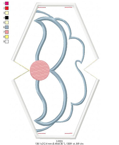 Santa Claus Face Mask - ITH Project - Machine Embroidery Design