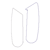 Happy Easter Bunnies in Love Door Ornament - ITH Project - Machine Embroidery Design