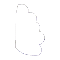 Thanksgiving Turkey Give Thanks Door Ornament - ITH Project - Machine Embroidery Design