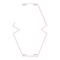 Santa Claus Face Mask - ITH Project - Machine Embroidery Design