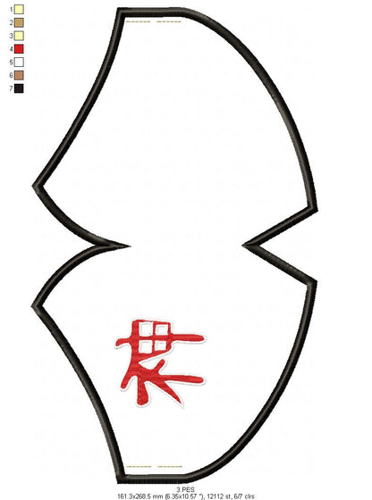 Face Mask God - ITH Project - Machine Embroidery Design