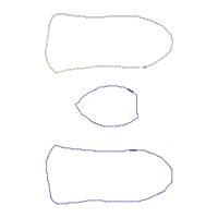 Little Unicorn Cute Ornament - ITH Project - Machine Embroidery Design