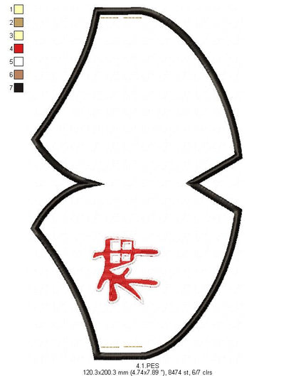 Face Mask God - ITH Project - Machine Embroidery Design
