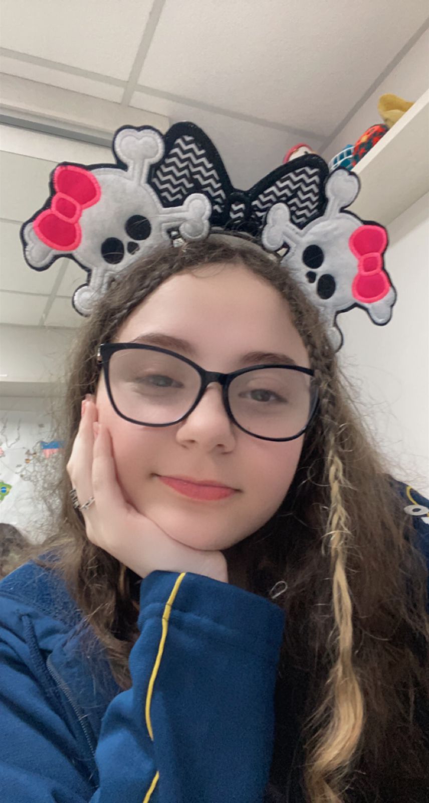 Skull Monster Headband - ITH Project - Machine Embroidery Design