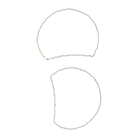 Princess Teddy Bear Vase Ornament - ITH Project - Machine Embroidery Design