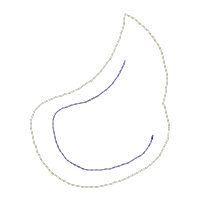 Little Unicorn Cute Ornament - ITH Project - Machine Embroidery Design