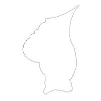 Easter Farmer Bunny Holding an Egg - Vase Ornament - ITH Project - Machine Embroidery Design