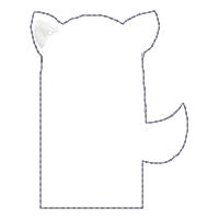 Woodland Animals Finger Puppets - ITH Project - Machine Embroidery Design