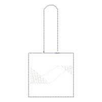 Best Dad Ever Keychain - ITH Project - Machine Embroidery Design