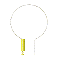 Pencil Topper Emoticon Love  - ITH Project - Machine Embroidery Design