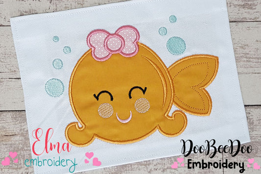 Goldfish Girl - Applique