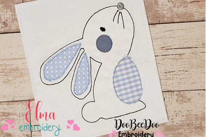 Bunny - Raggy Applique Embroidery