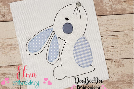 Bunny - Raggy Applique Embroidery