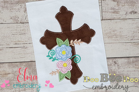Easter Cross - Applique