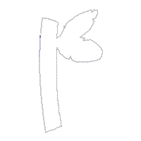 Elephant Boho Ornament - ITH Project - Machine Embroidery Design