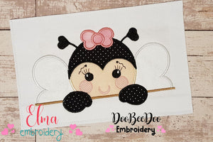 Baby Butterfly Girl - Applique