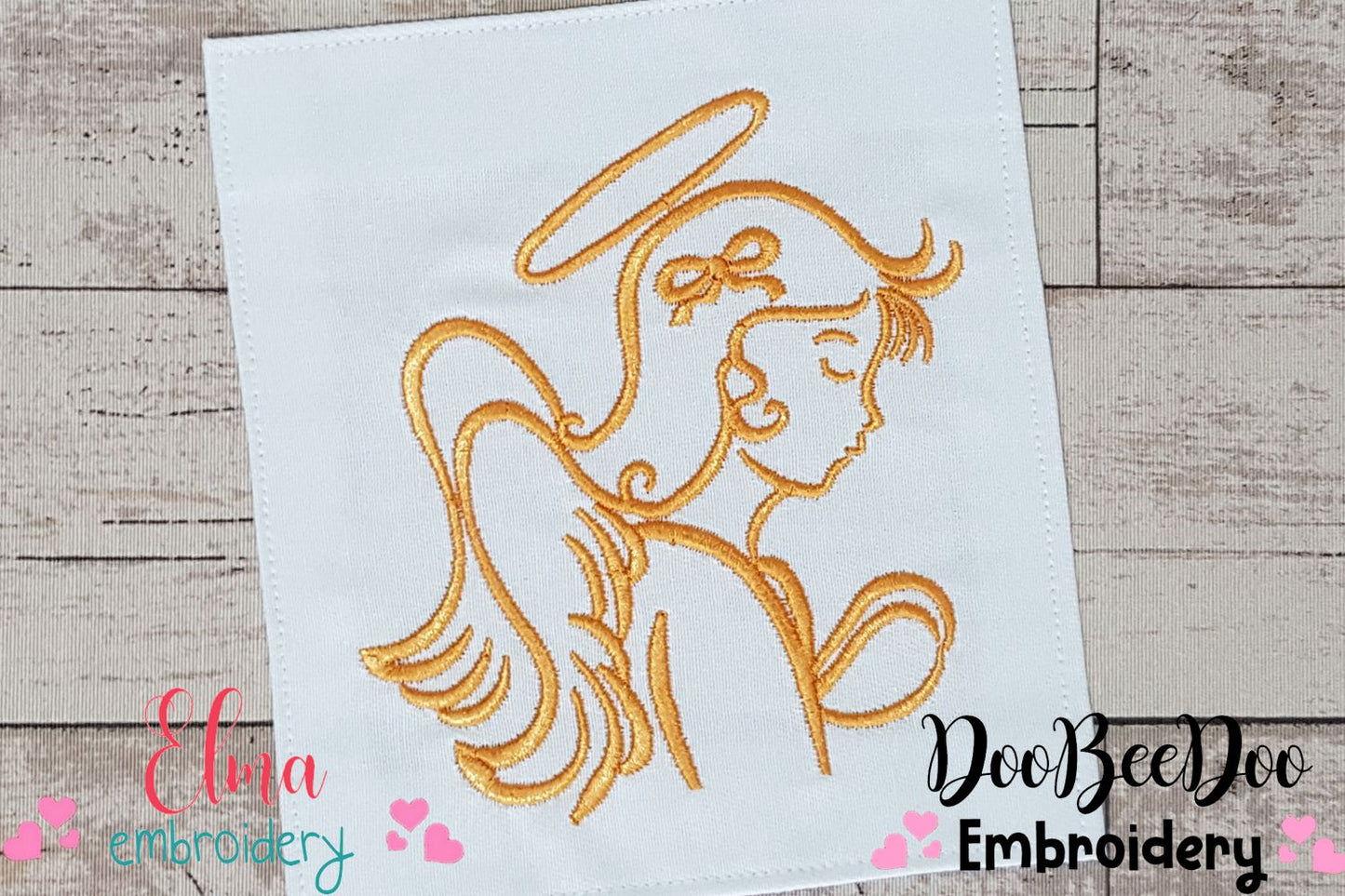 Angel Girl - Fill Stitch