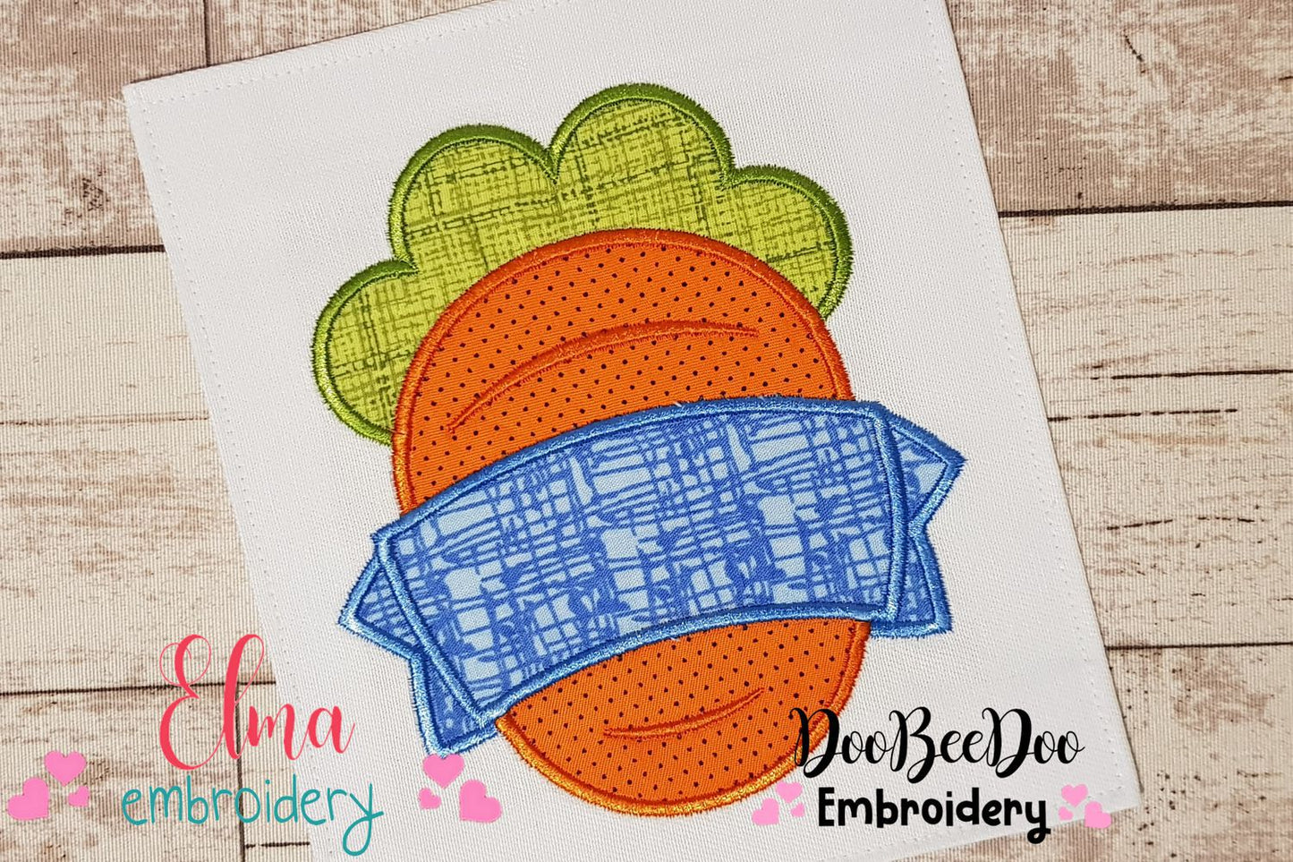 Easter Carrot - Applique