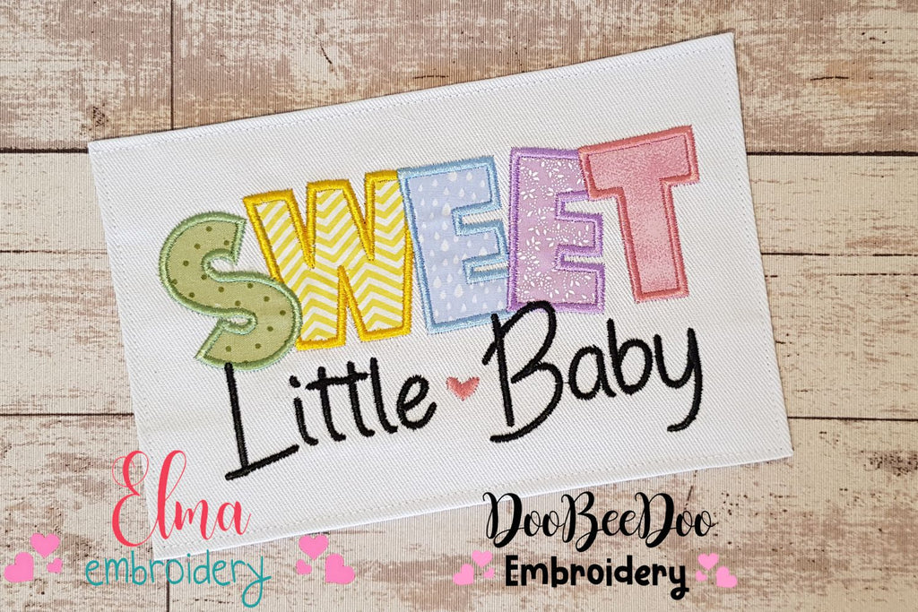 Sweet Little Baby - Applique