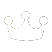 Prince Teddy Bear Vase Ornament - ITH Project - Machine Embroidery Design