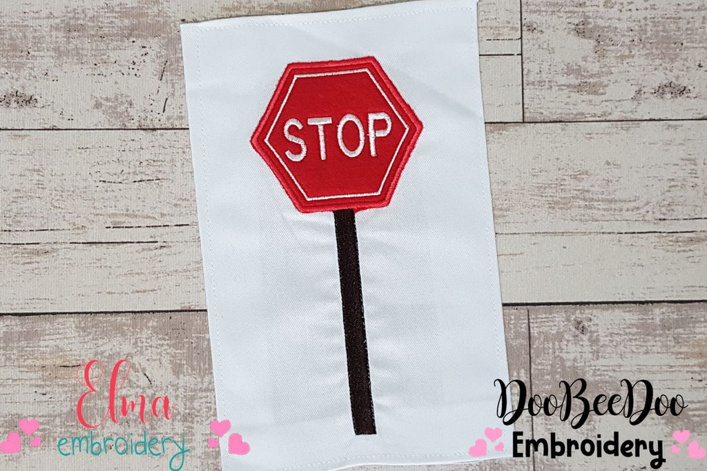 Stop Sign - Applique