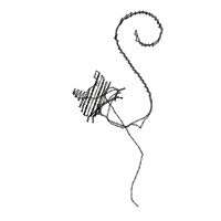 Cats - Valentine's Day - Fill Stitch - 6 Designs- 6 Sizes -  Machine Embroidery Design