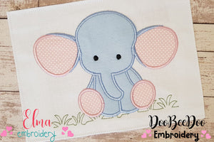 Baby Elephant Big Ears - Applique