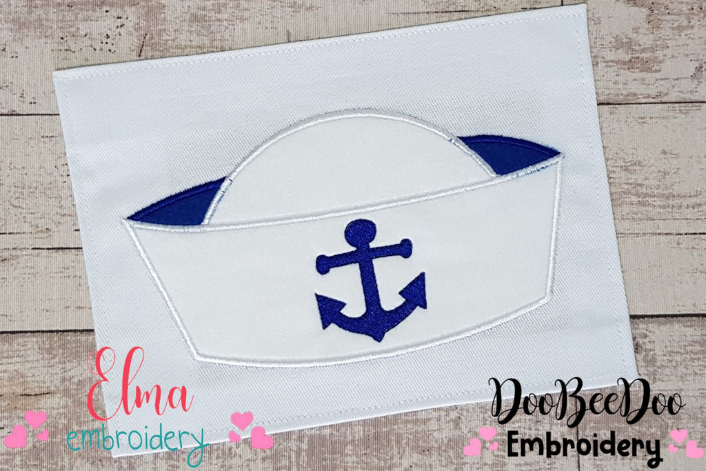 Sailor Hat - Applique Embroidery