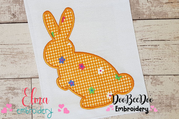 Easter Bunny Silhouette 3 - Applique