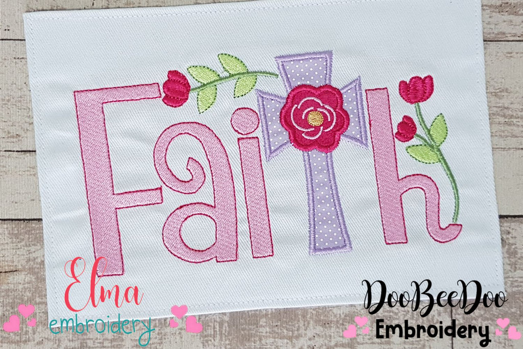 Faith - Applique Embroidery