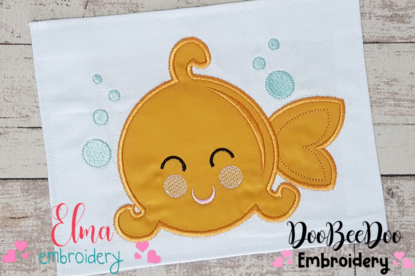 Goldfish Boy - Applique