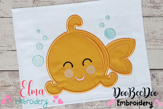 Goldfish Boy - Applique