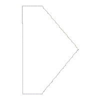 Christmas House Door Ornament - ITH Project - Machine Embroidery Design