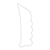 Christmas House Door Ornament - ITH Project - Machine Embroidery Design