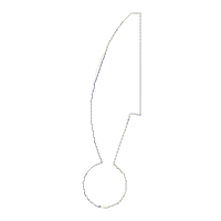 Santa Claus Door Ornament 2 - ITH Project - Machine Embroidery Design